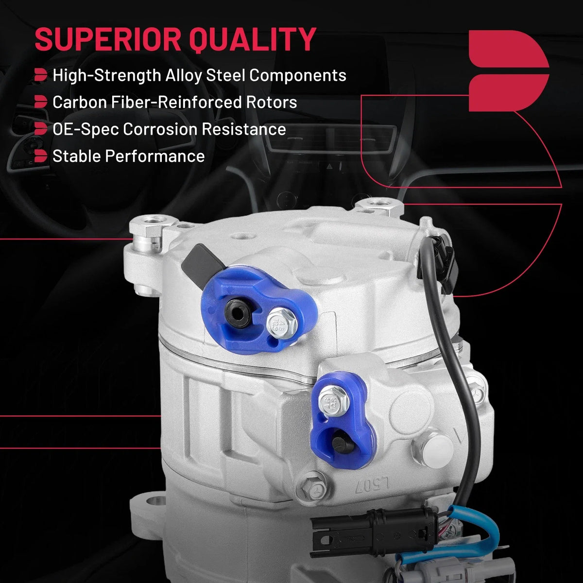 A/C Compressor for BMW X5 3.0L (2014–2018) 64529216466