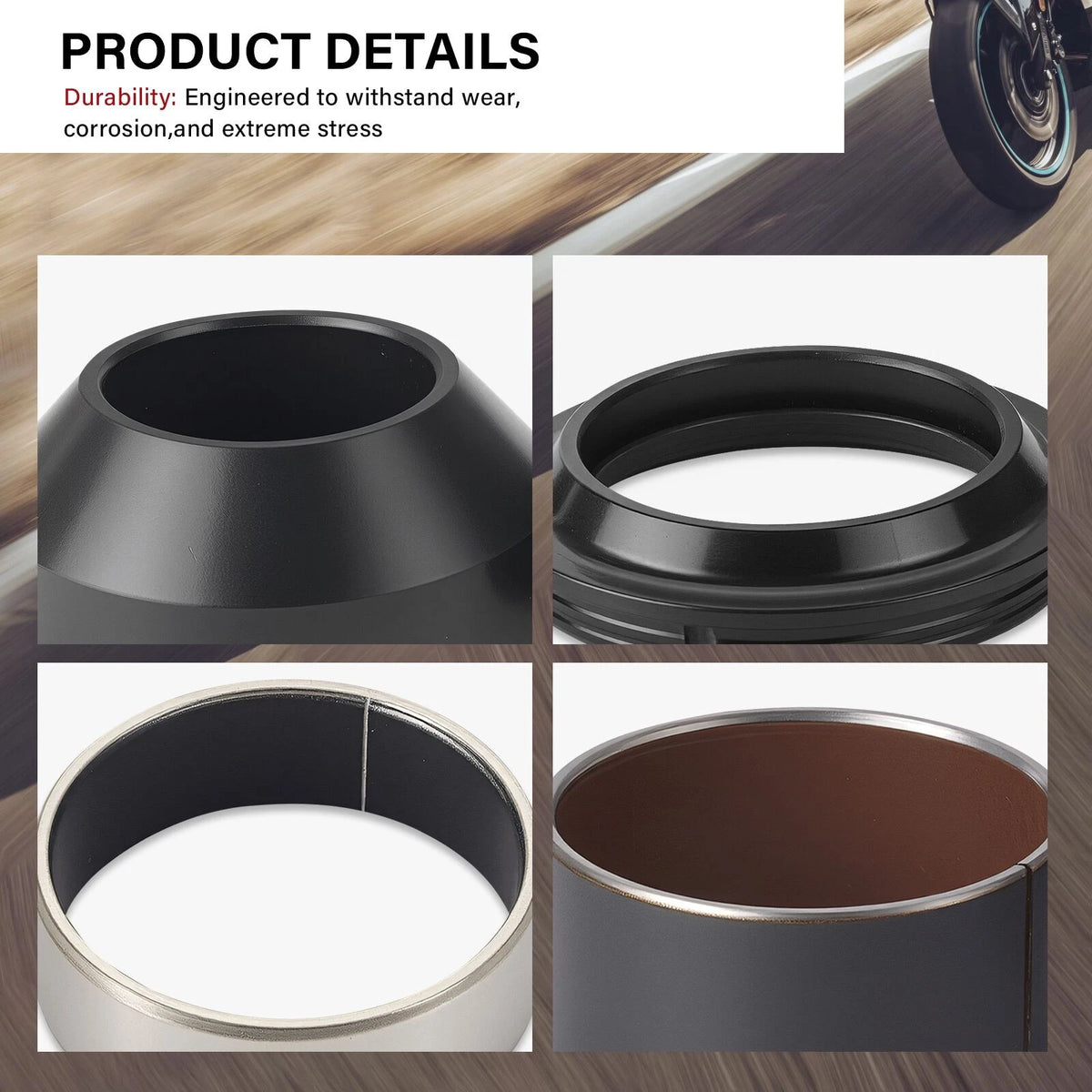41mm Fork Rebuild Kit for Softail Dyna Wide Glide (0403-0022, 49377-09A)