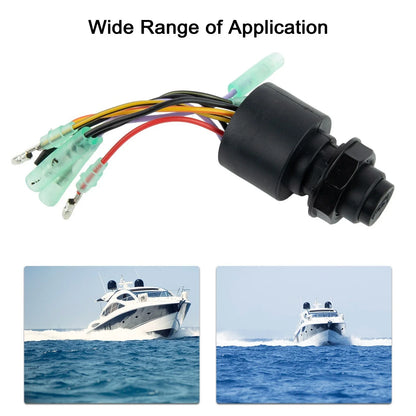 Ignition Key Switch for Outboard Motors 3-Pos 87-17009A5