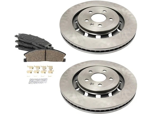 Brake Pad and Rotor Kit for Lincoln MKS (2015–2016) 13699PVGQ