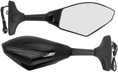 LED Turn Signal Mirrors for Yamaha YZF600R FZ6R R6 R1 (1996-2023)
