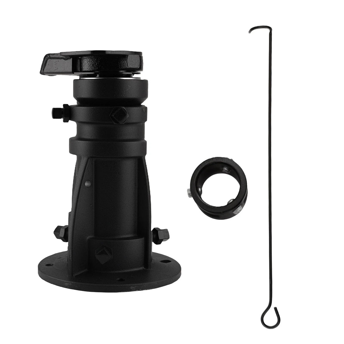 Adjustable Cushioned 5th Wheel Gooseneck Adapter for C5G1216 (12''-16'')