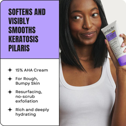 Therapeutic Body Cream for AmLactin KP Bumps Be Gone (3 oz)