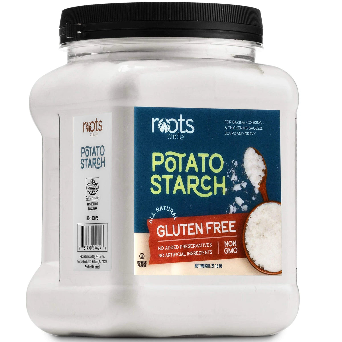 Gluten-Free Potato Starch for Roots Circle (Pack of 21oz)