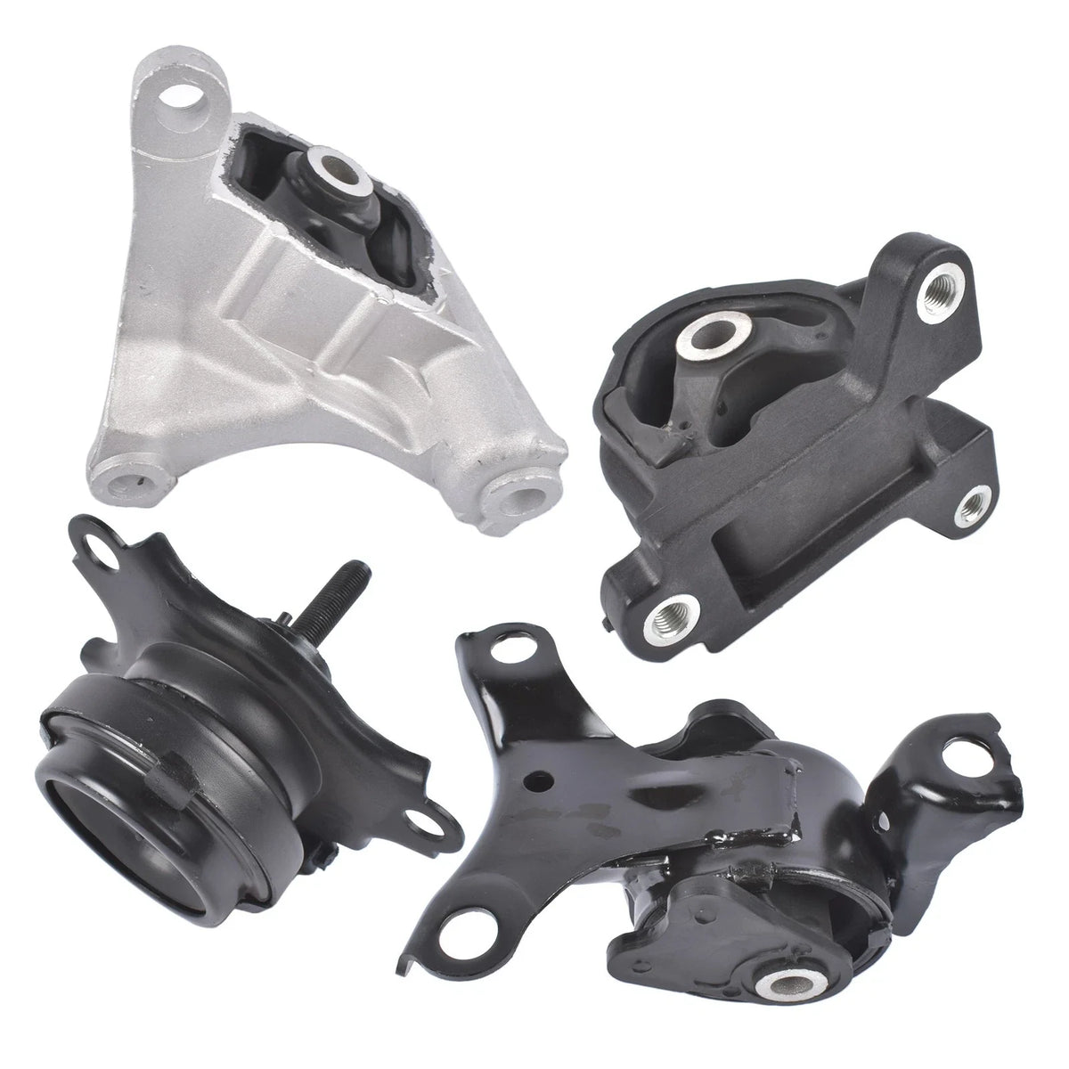 Set of 4 Engine Motor and Transmission Mounts for Acura RSX (2002–2006) and Honda Civic (2002–2005)