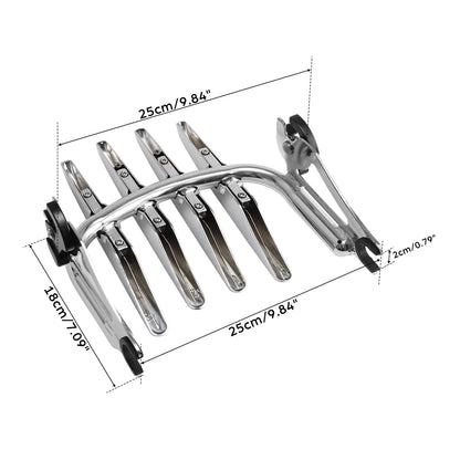 Stealth Luggage Rack for Harley CVO Street Road Glide Ultra (2009–2024) Chrome