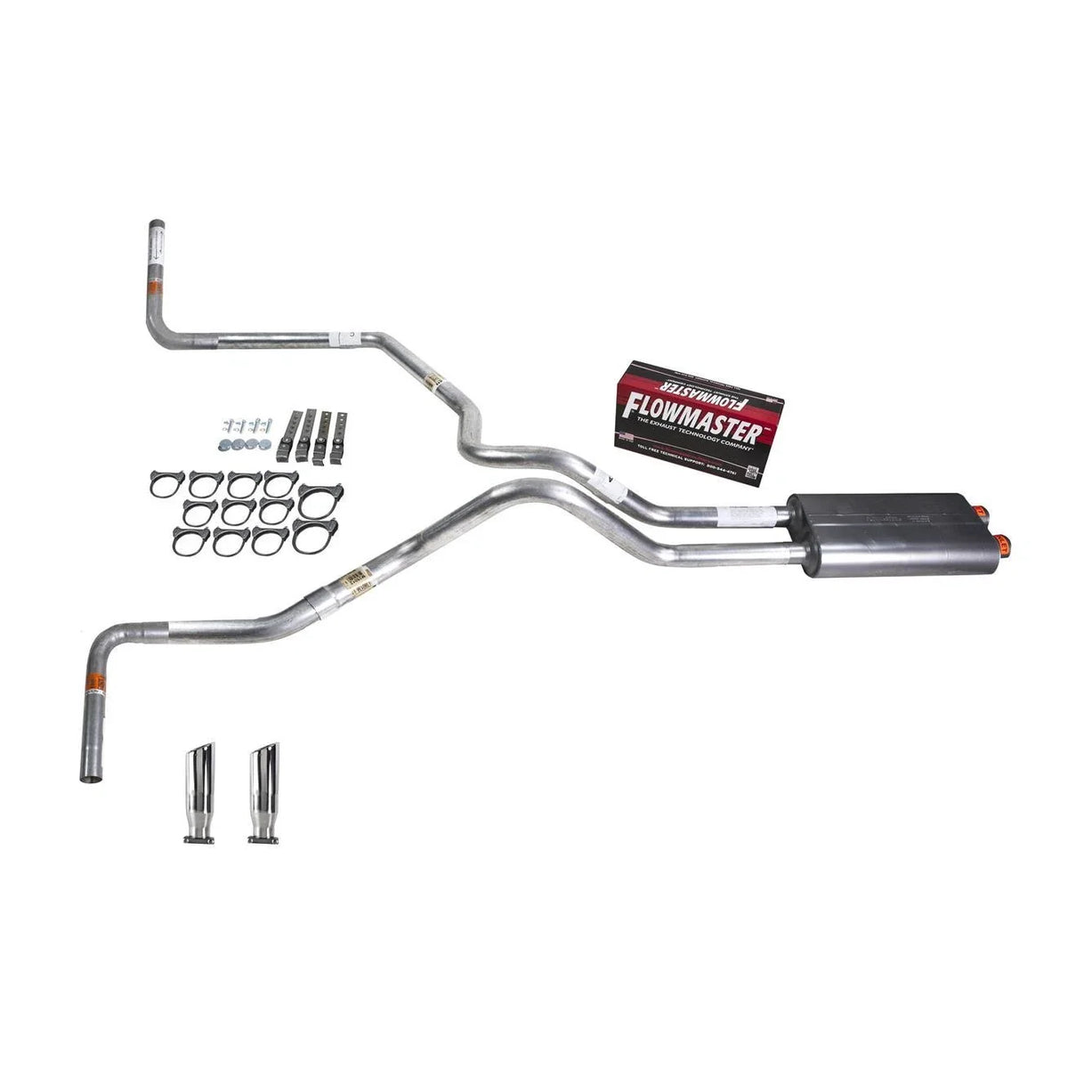 Flowmaster 50 Dual Exhaust Tip for 01-06 Chevy GMC Truck 6.0L/8.1L