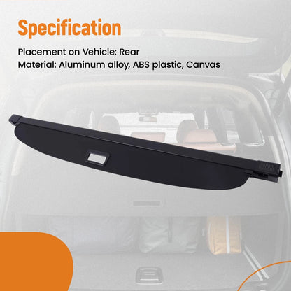 Parcel Shelf Load Boot Cover for Ford Escape (2008–2012) UMPOQA