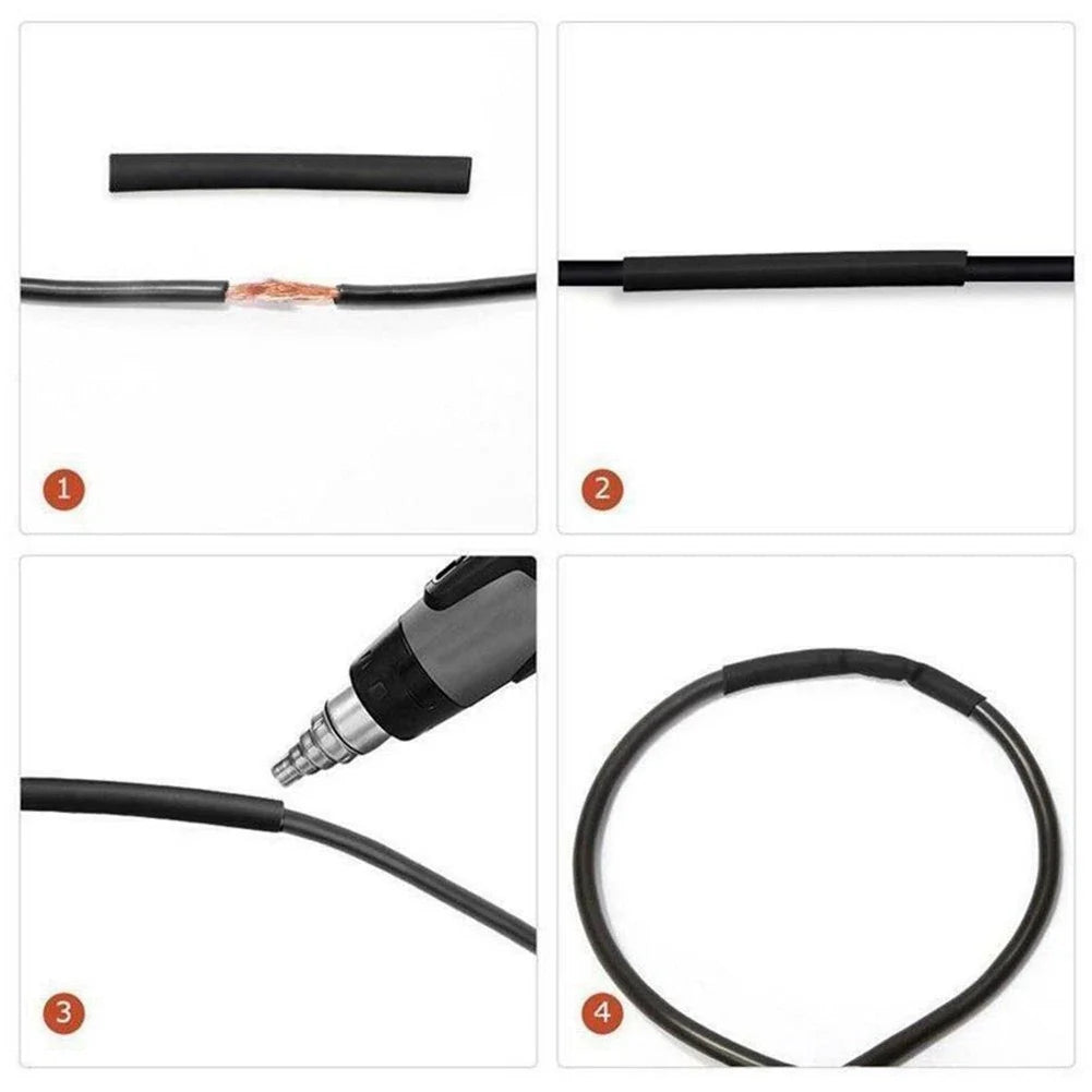 Heat Shrinkable Tube Tools for Cable Wire Wrap (-55°C to +125°C)