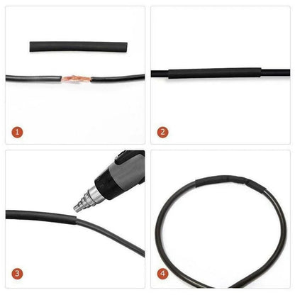 Heat Shrinkable Tube Tools for Cable Wire Wrap (-55°C to +125°C)