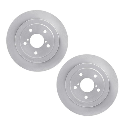 Brake Rotor Set with Pads for Subaru Impreza (2003–2007) ALX-PAU-DF-6512-13077-CLA1