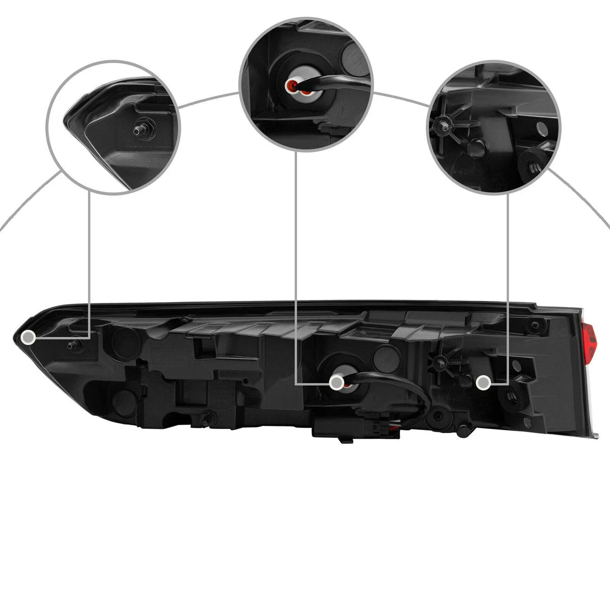 LED Tail Light for Jeep Grand Cherokee (2022–2024) Right Passenger Side