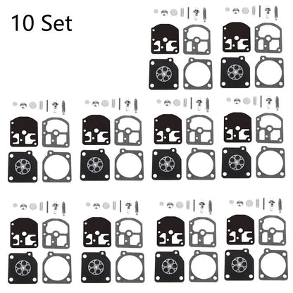 Set of 10 Carburetor Repair Kits for Stihl 010 011 011AV (C1S-S1A, C1S-S1B, RB-11)