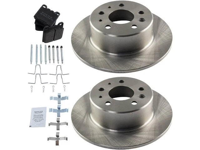 Brake Pad and Rotor Kit for Mercedes 560SEC (1986–1991) 57817JPVC