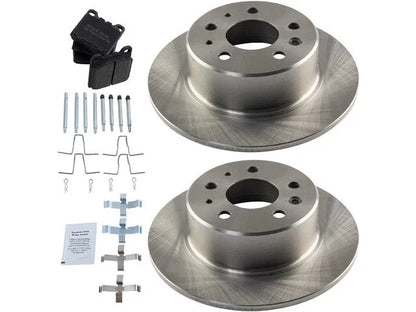 Brake Pad and Rotor Kit for Mercedes 560SEC (1986–1991) 57817JPVC