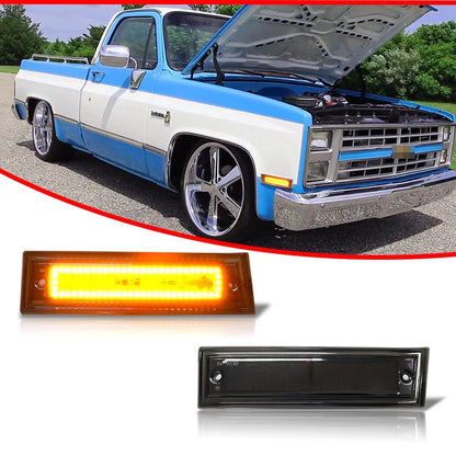 LED Side Marker Lights for Chevy GMC Blazer Jimmy Suburban C/K (1981–1991)