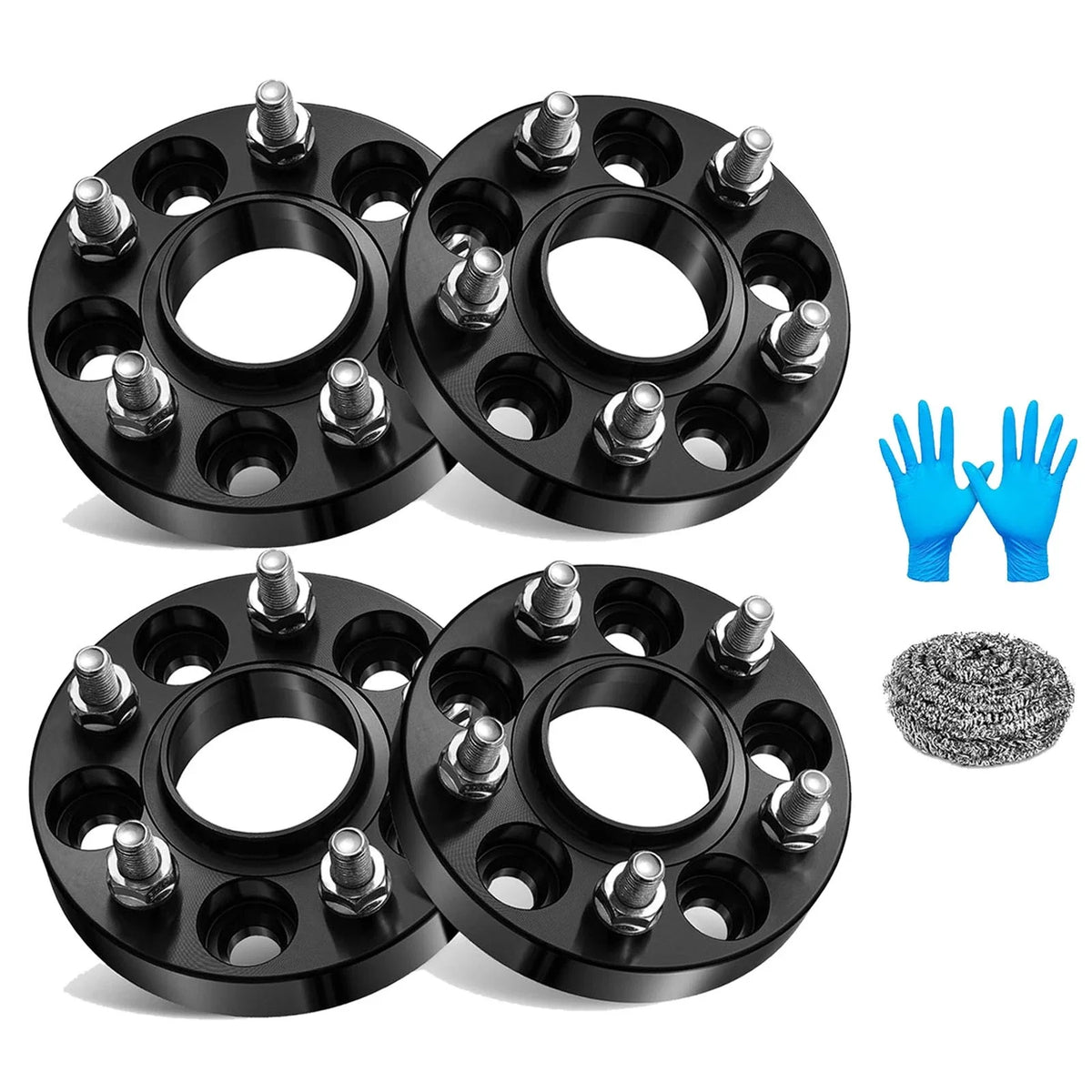 Hubcentric Wheel Spacers for Ford Jaguar Lincoln Corsair (4x 1" 25mm, 5x108)
