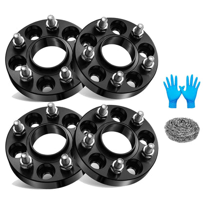 Hubcentric Wheel Spacers for Ford Jaguar Lincoln Corsair (4x 1" 25mm, 5x108)