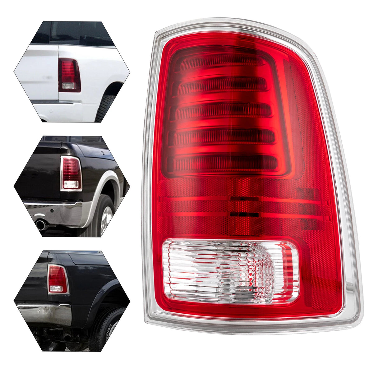 Right Tail Light Lamp for Dodge Ram 1500/2500/3500 (2013–2018) 68093078AC, CH2800202