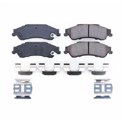 2X Powerstop Brake Pad Sets 17-729 for Chevy S10 Pickup (1997–2005)