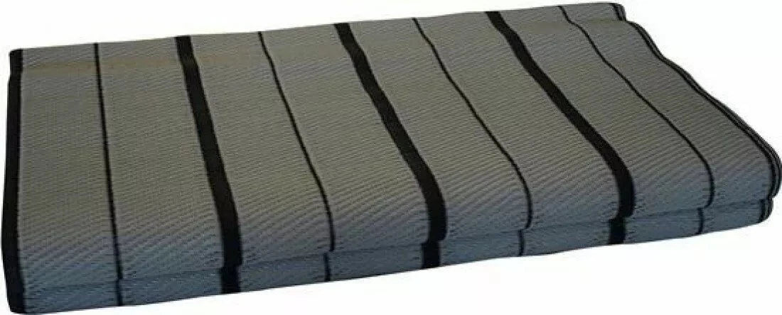 2X PLS Luxury Awning Carpet CO2560 for Caravan (H/D Grey, 2.5x6.0m)