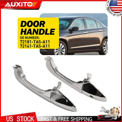 Set of 2 Chrome Door Handle Covers for Honda Accord Coupe (2008–2012)