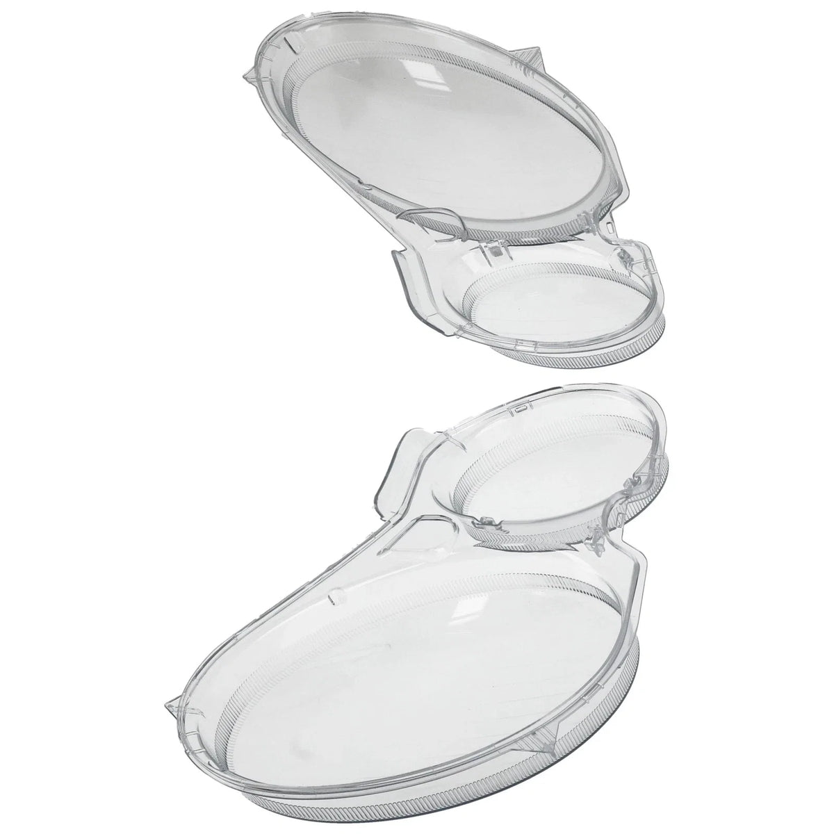 2X Headlight Lens Cover Kit for Mercedes Benz E240 E280 E300 E350 (2002–2008)