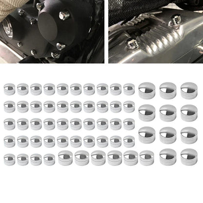 61X Engine Bolt Topper Cap for Harley Touring Road King Street Glide (99-06)