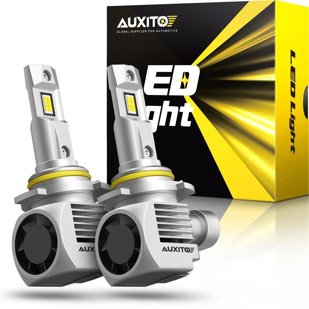 2X AUXITO 9005 LED Headlight Bulbs for Chevy Malibu, Cavalier, Equinox (2010–2023)