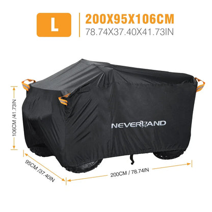 Lawn Mower Tractor Cover for Riding Mowers Up to 78" (UV Resistant)