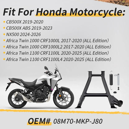 Center Stand Support Mounting Hardware for Honda CRF1000L Africa Twin (2017–2020)