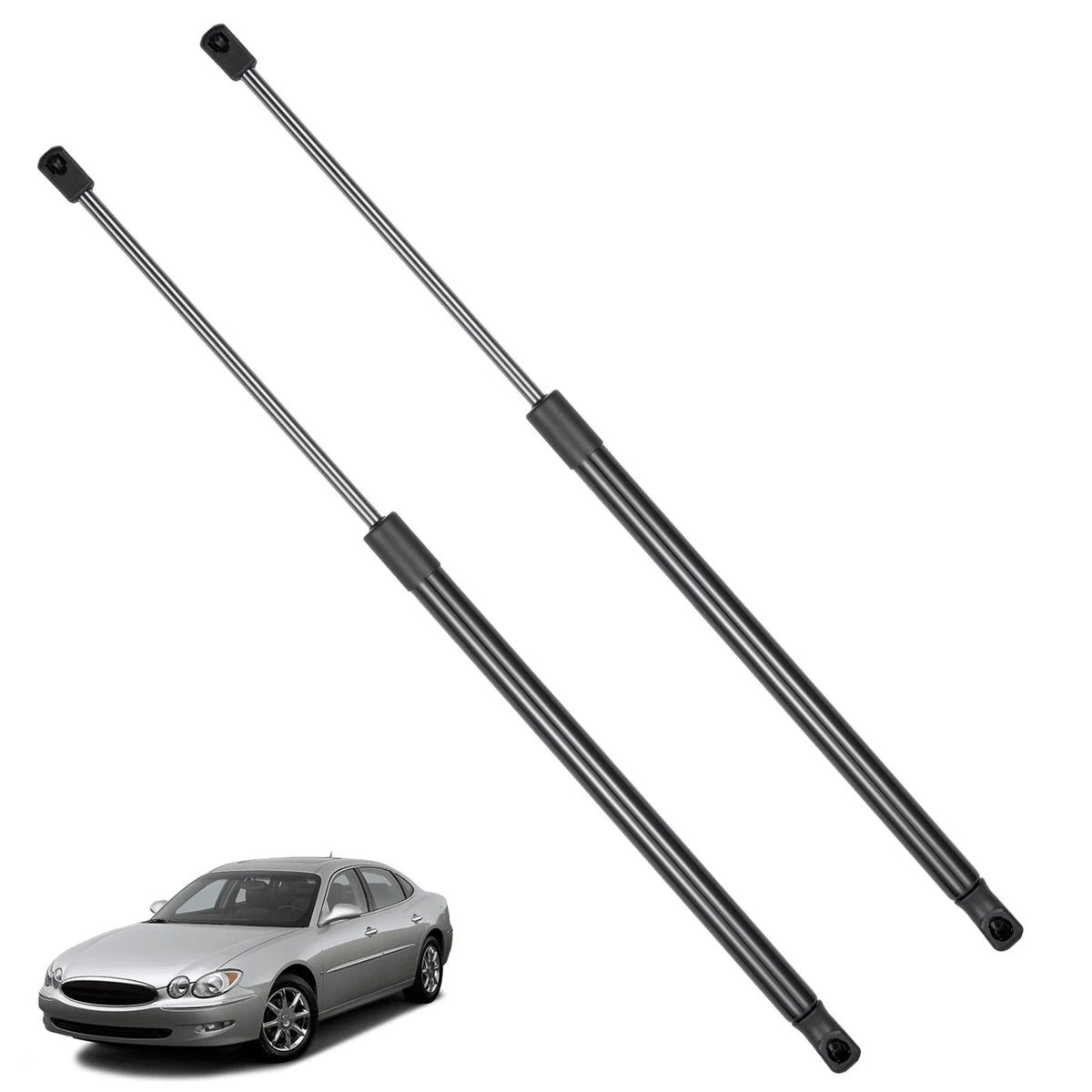 Set of 2 Front Hood Gas Spring Lift Support Struts for Buick LaCrosse (2005–2007)
