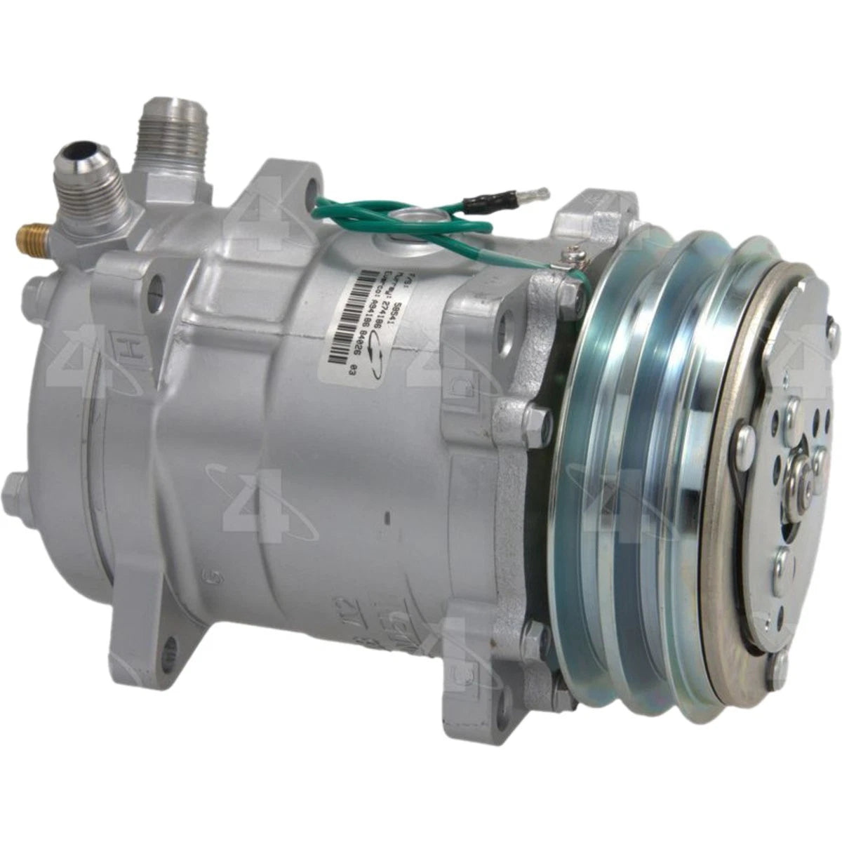 A/C Compressor with Clutch for Freightliner MB60 (1992–1994) 58541, OE No. 8399