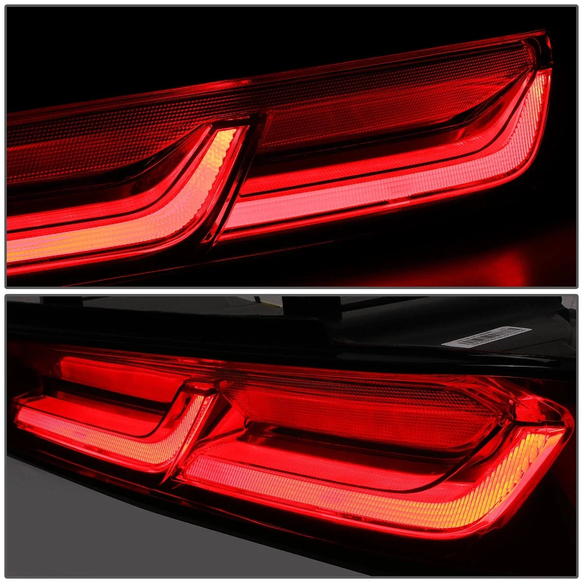 LED Sequential Turn Signal Tail Brake Light Lamps for Chevy Camaro (2016–2018)