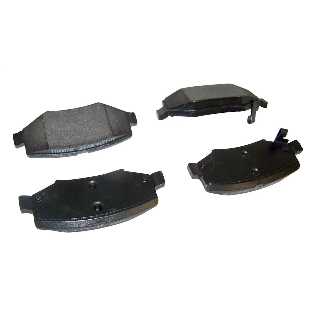 2X Brake Pad Set Rear for Jeep Wrangler JK (2007–2018) 68003776AA