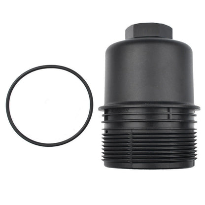 Engine Oil Filter Housing Cover w/ O-Ring for Audi A6 A7 A8 Q7 (2005–2020) 06E115405H, 921-167