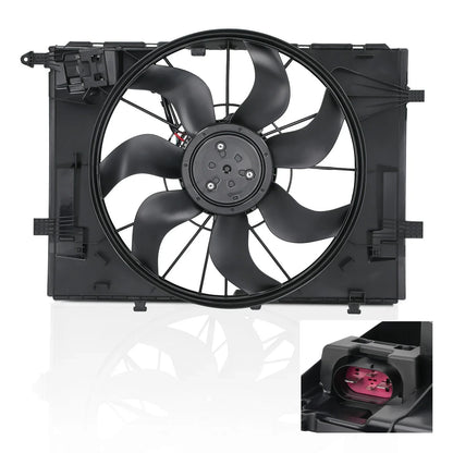 Cooling Fan Assembly for Mercedes-Benz C180/C200/C250/C300 (2014–2017) A0999061200