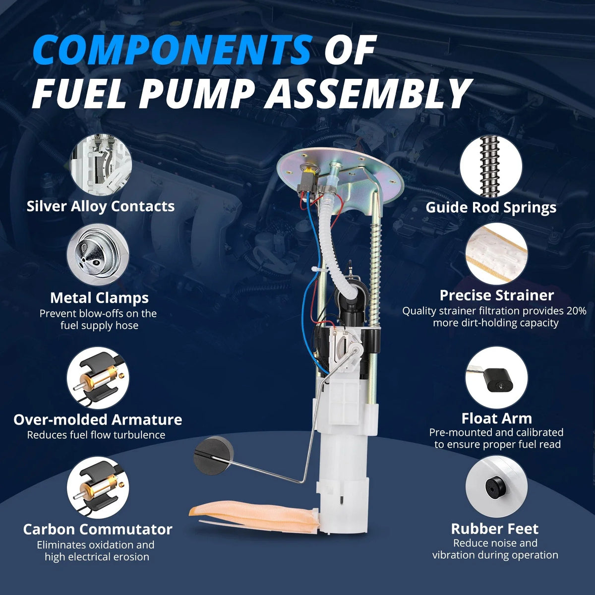 Fuel Pump Assembly with Sensor for Polaris Sportsman 800 EFI (2005–2007)