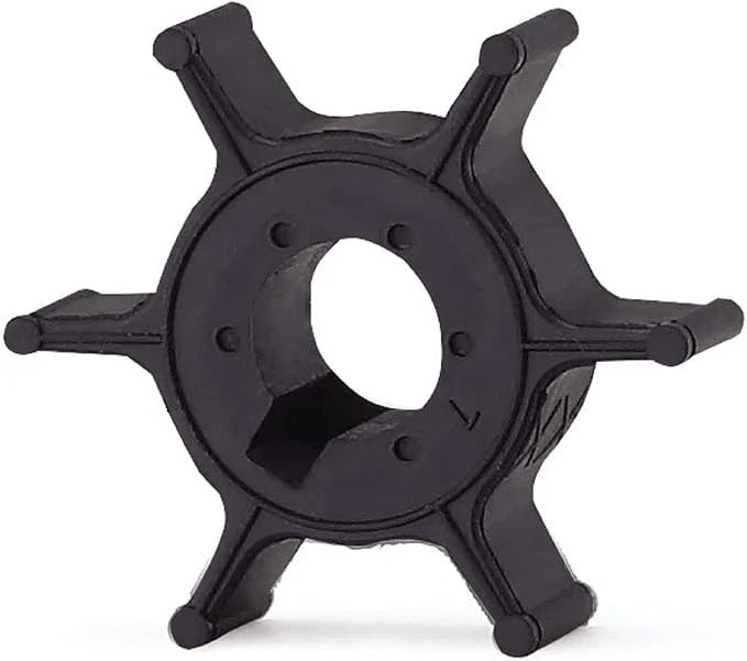 6E0-44352-00 Water Pump Impeller for Yamaha 2 Stroke 4-6 HP Outboard (1990–2023)