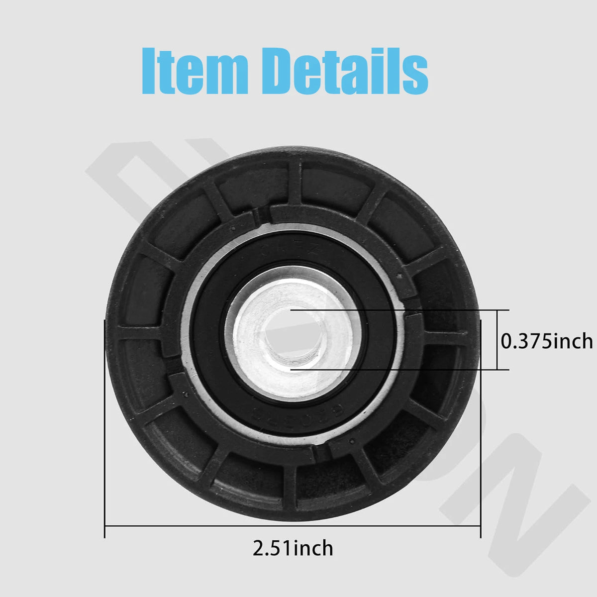 2X Idler Pulley for Grasshopper