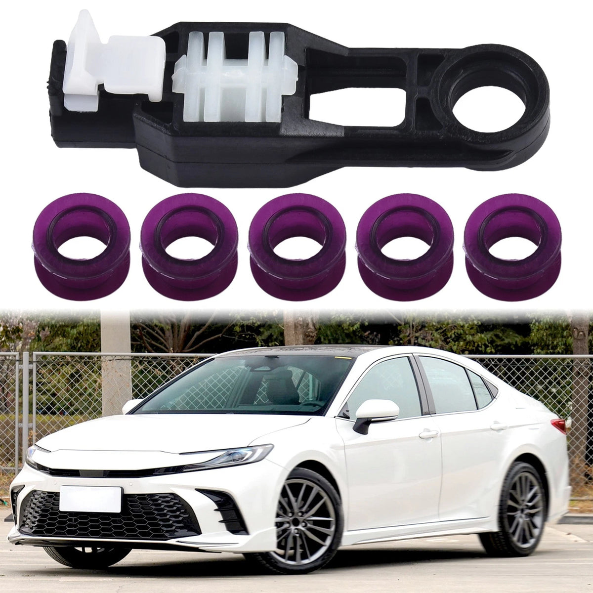 Cable Bushing for Car (1413.58 mm, Black)