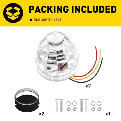 10X LED Side Marker Turn Signal Lamp for Truck Trailer (EPY)