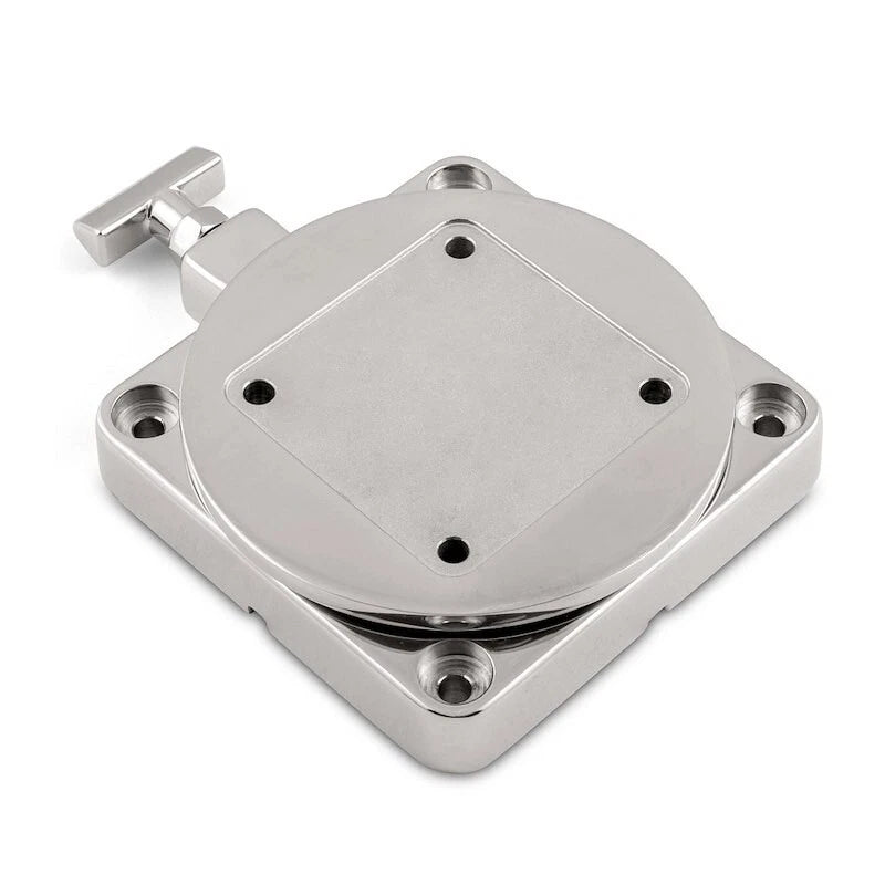 Stainless Steel Low-Profile Swivel Downrigger Mount Base for
