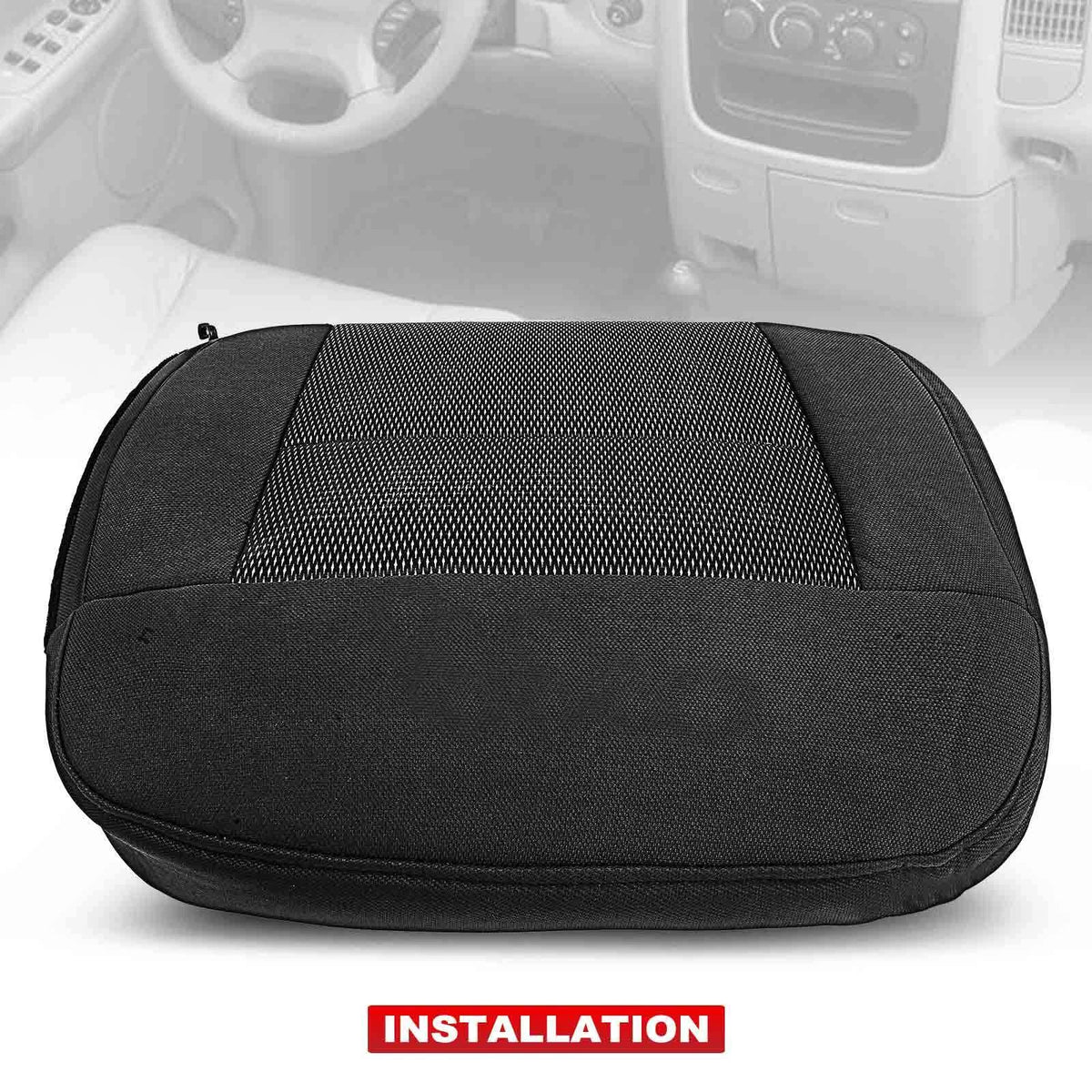 Seat Bottom Cover for Ford F-150 (2004–2006) 7L3Z1862901FA Ebony Black