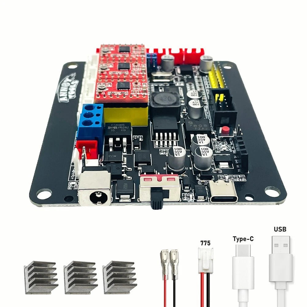 3-Axis Control Board for CNC Engraver Stepper Motor Controller