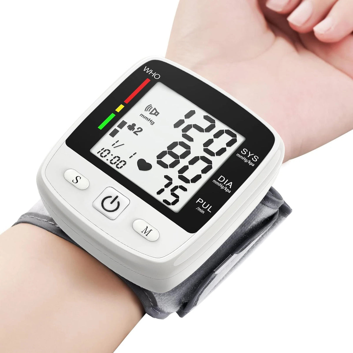 Digital Wrist Blood Pressure Monitor for Automatic Measurement (Medium)