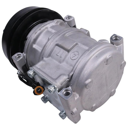A/C Compressor for John Deere 1710D 410D 544G 540E 6600 (12V) 447200-3081 447200-3350