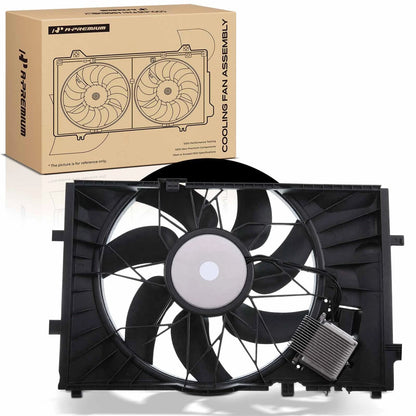 Cooling Fan Assembly for Mercedes-Benz C230 C240 (2003–2009) 2035000293, 2035000093