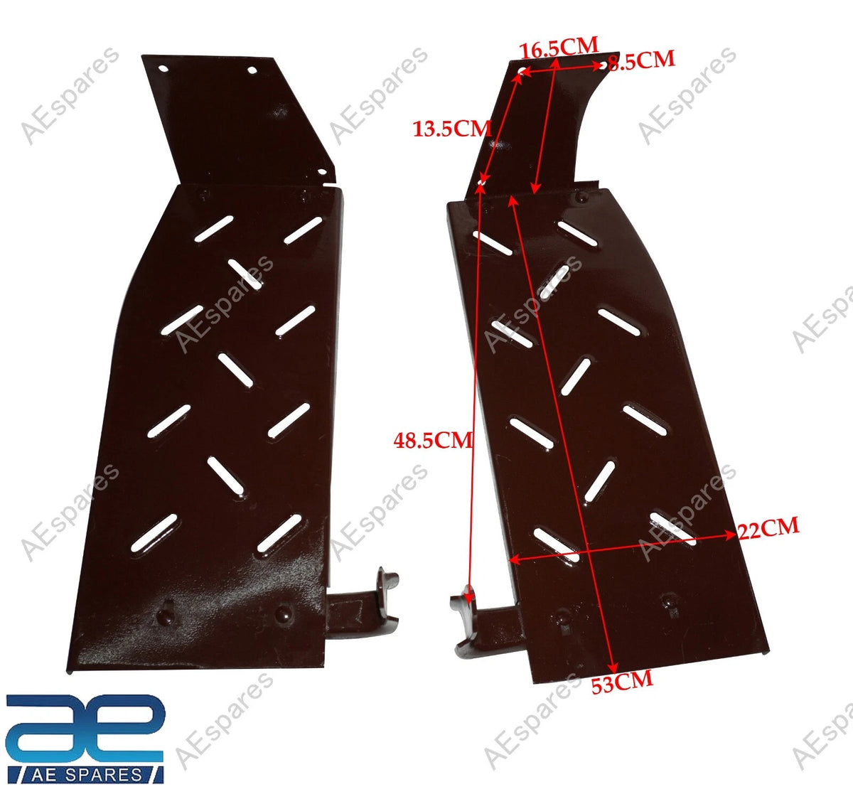 Pair Safety Foot Rest Step for Massey Ferguson 240 260 DI (No Years Specified)