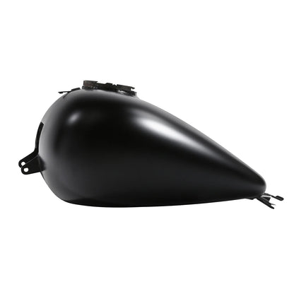 6 Gallon Fuel Gas Tank for Harley Touring Glide (2008–2024) Black Denim